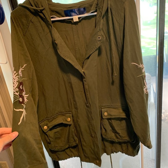 Olive green jacket - Picture 2 of 5